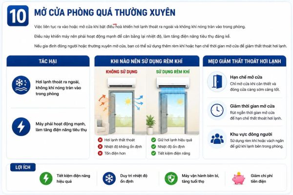 cách không tốn tiền điện