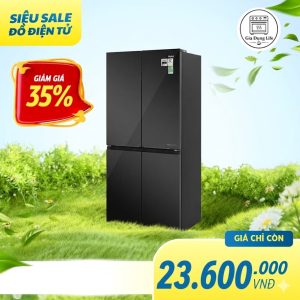 Tủ lạnh Haier Inverter 495 lít Multi Door HM610AGBVNU1