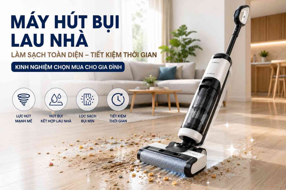 Máy hút bụi lau nhà