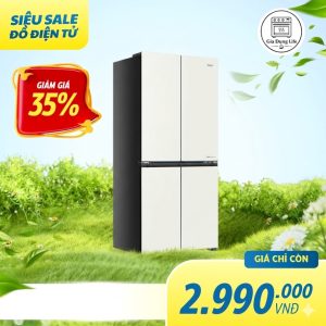 Tủ lạnh Haier Inverter 545 lít Multi Door HM650AGWVNU1