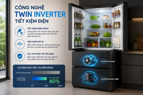 Công Nghệ Twin Inverter