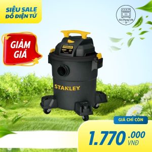 Máy hút bụi 3 chức năng khô/nước/thổi Stanley SL19417P-6AB, Dung tíc 23L, Bảo hành 12 tháng